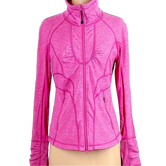 Zella Jackets & Blazers - Pink zip up athletic jacket